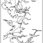 Western Isles map showing route